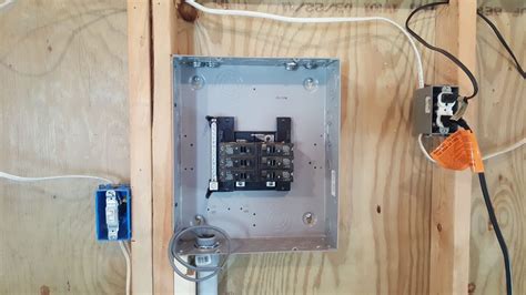 small breaker panel for shed